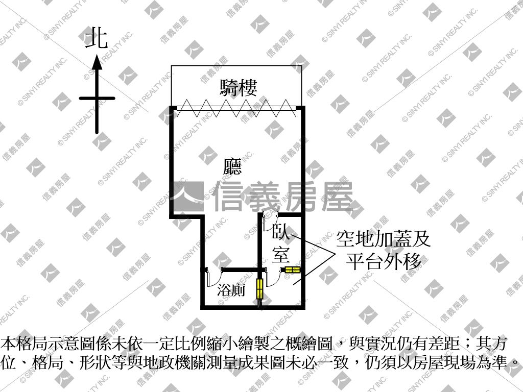 超誠售近未來捷運商三店辦房屋室內格局與周邊環境