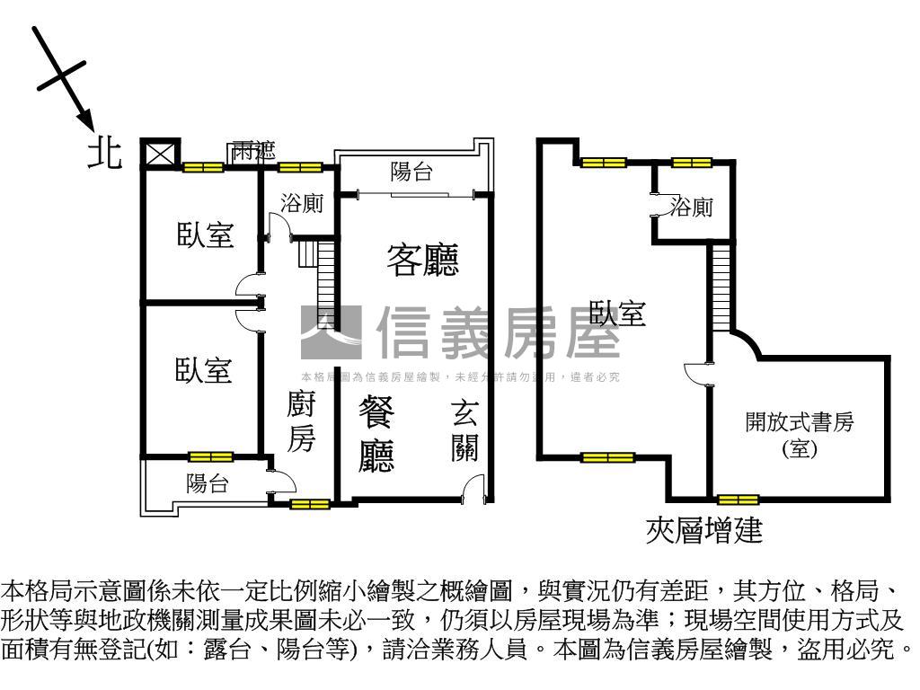世界大同挑高華廈有車位房屋室內格局與周邊環境
