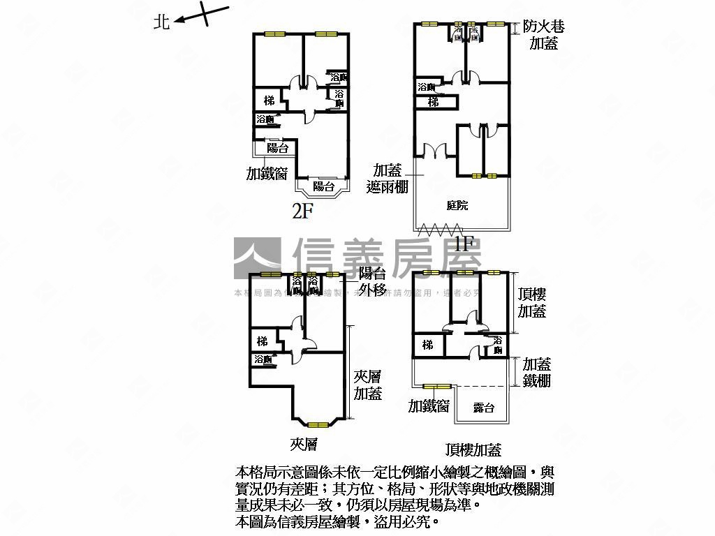 近公道五透天房屋室內格局與周邊環境