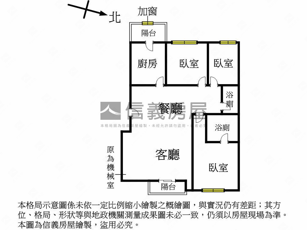 豐景優質方正美３房車位房屋室內格局與周邊環境