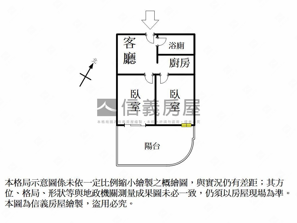 捷運香榭．綠景兩房房屋室內格局與周邊環境