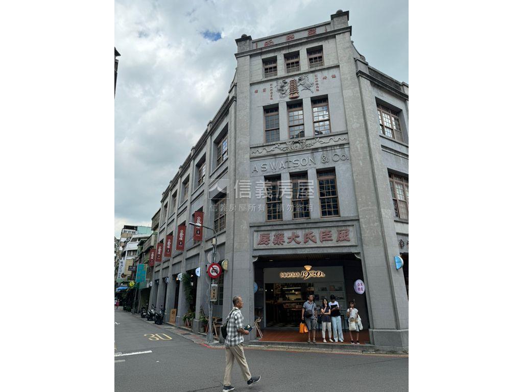 迪化文創三角金店面房屋室內格局與周邊環境