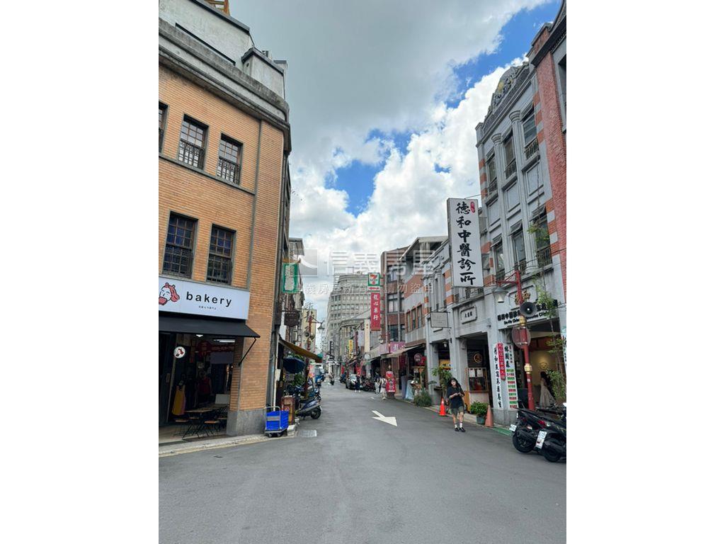 迪化文創三角金店面房屋室內格局與周邊環境