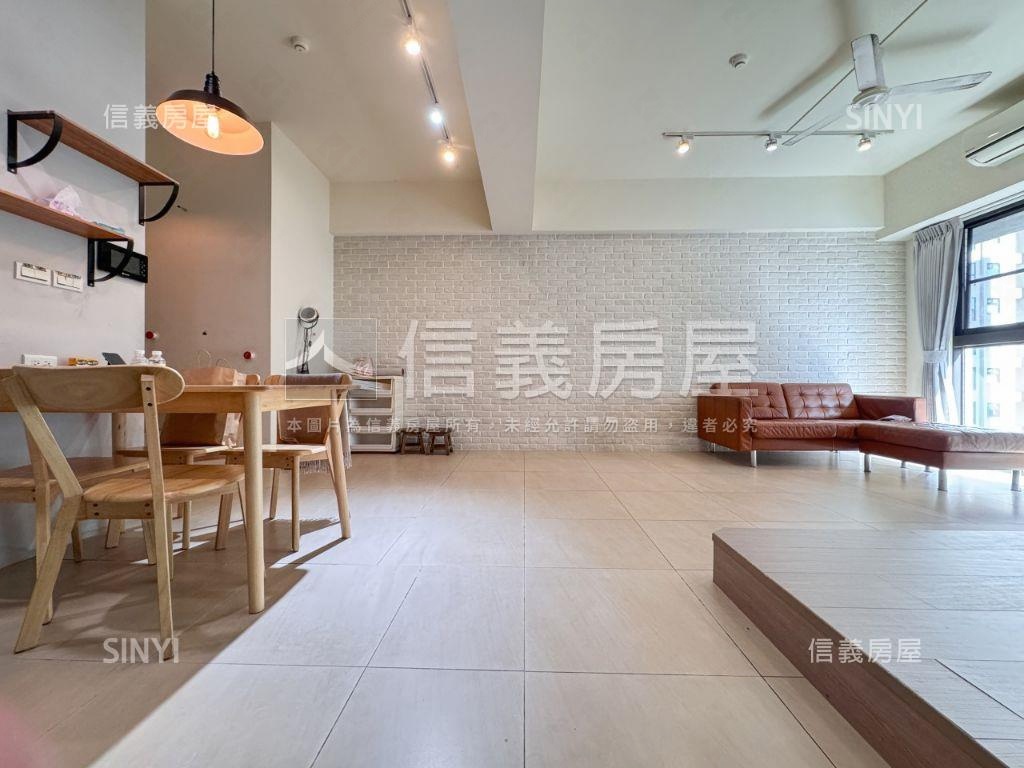 朝中庭視野環宇市房屋室內格局與周邊環境