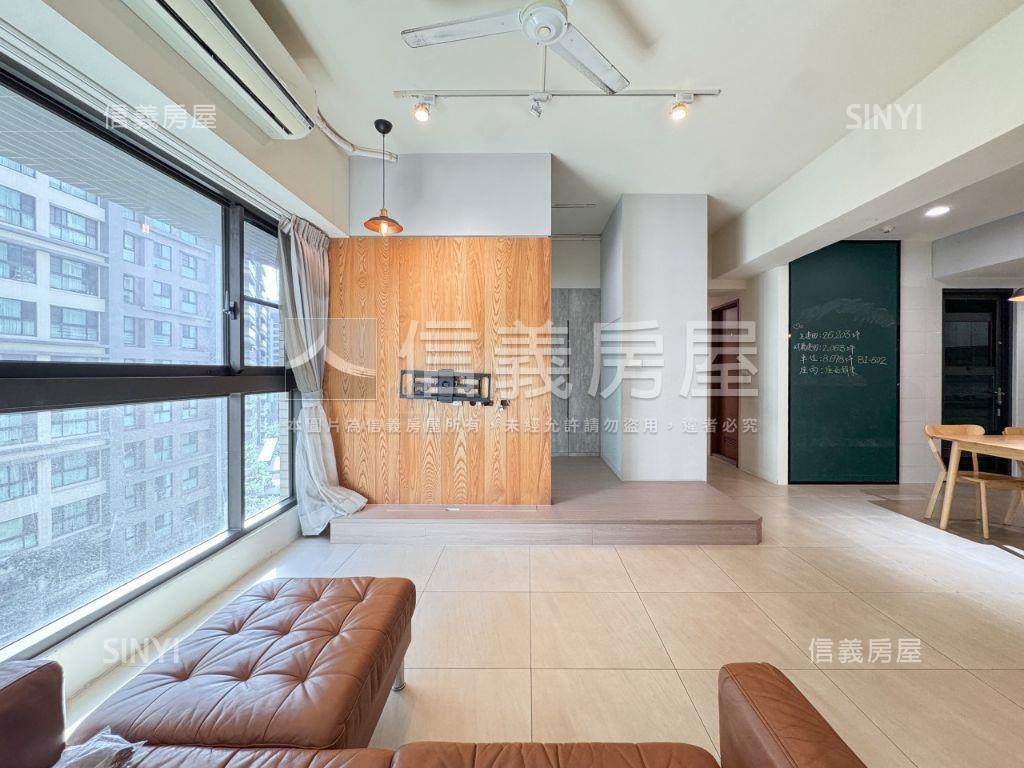 朝中庭視野環宇市房屋室內格局與周邊環境