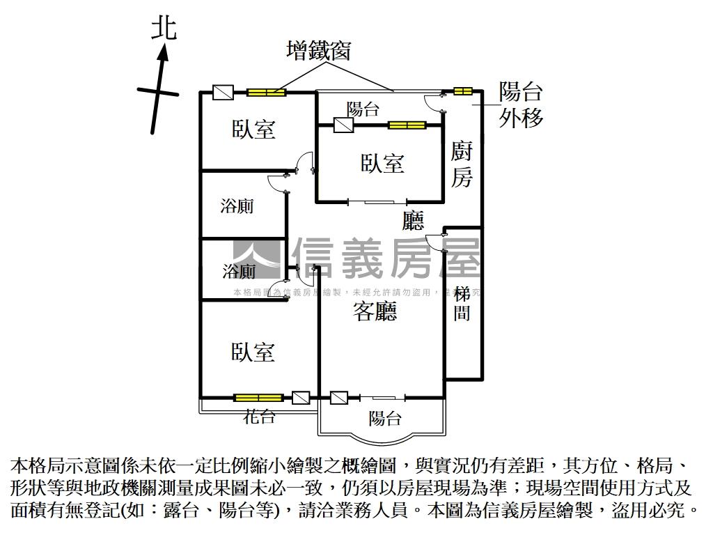萬代福日光三房房屋室內格局與周邊環境