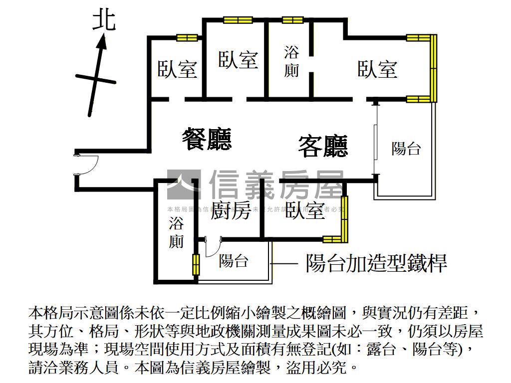 東騰青一景觀四房車位房屋室內格局與周邊環境