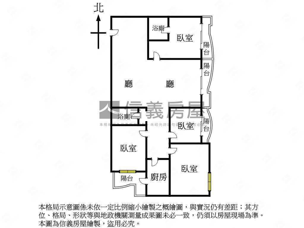 唯美極品四房車位房屋室內格局與周邊環境