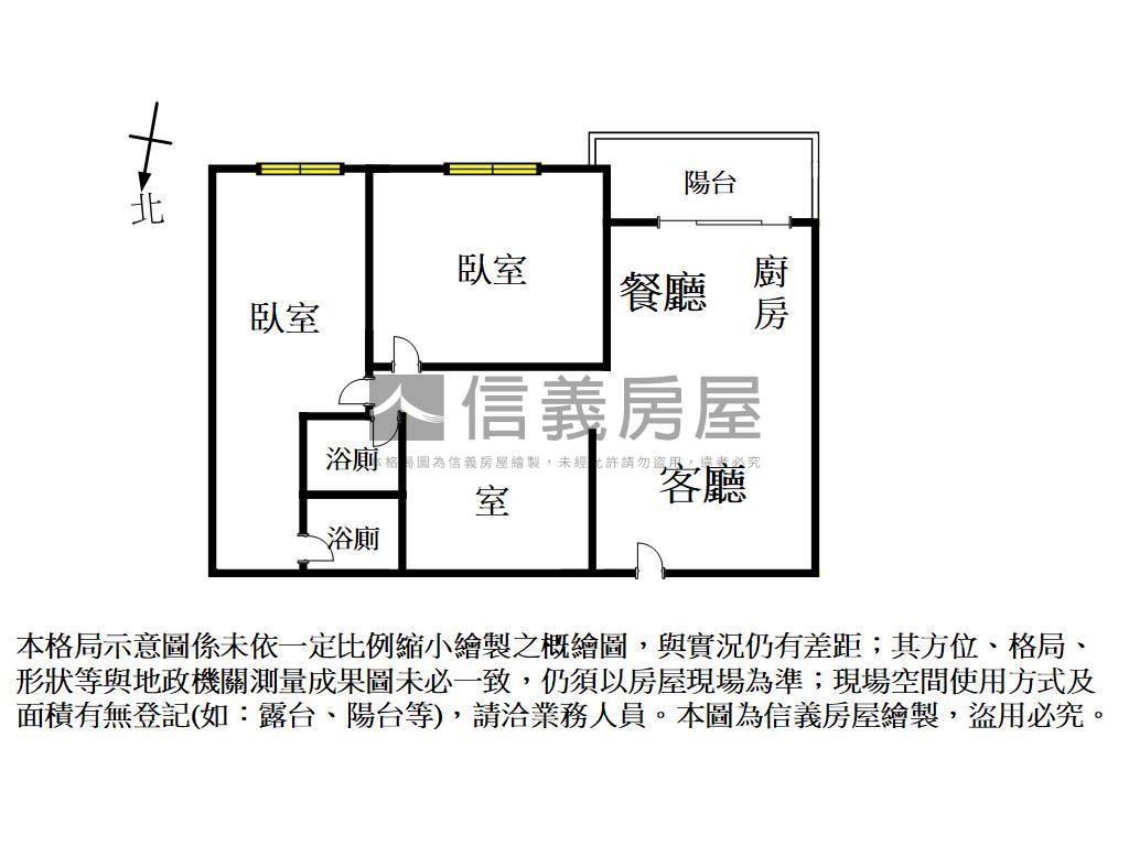 佳展大順裝潢兩房平車房屋室內格局與周邊環境