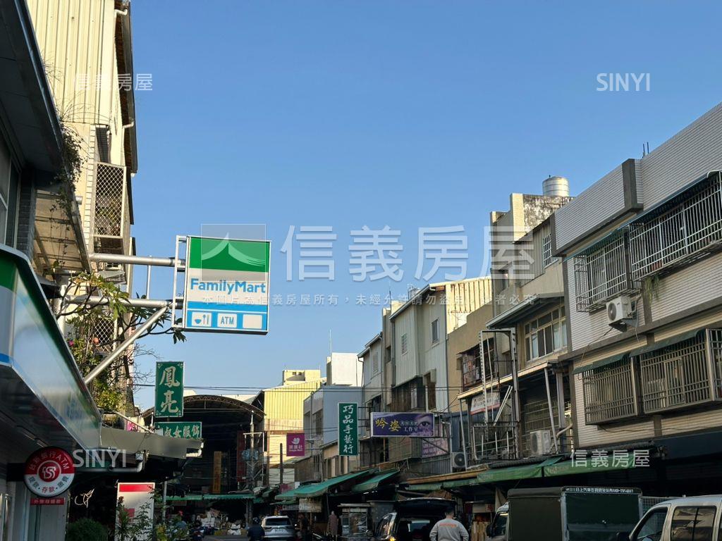 自強市場☆稀有店面房屋室內格局與周邊環境