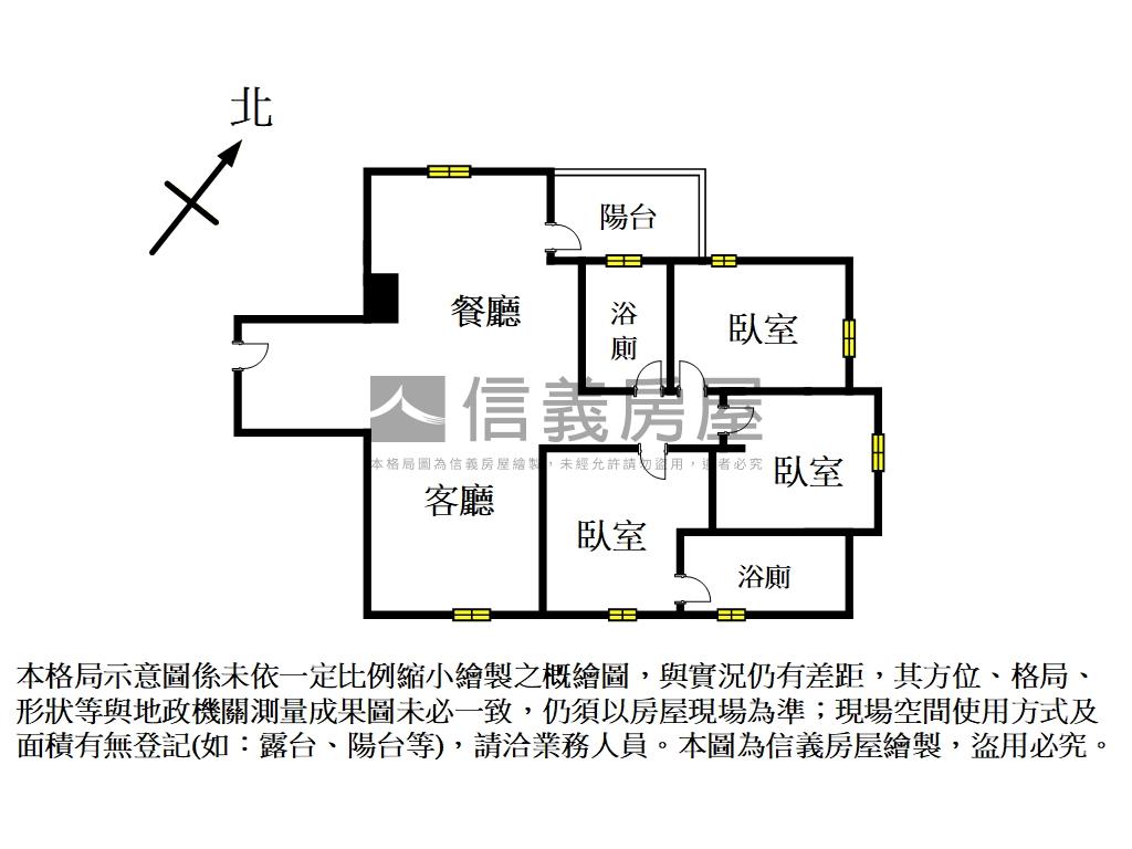新案★達欣東匯★大三房房屋室內格局與周邊環境