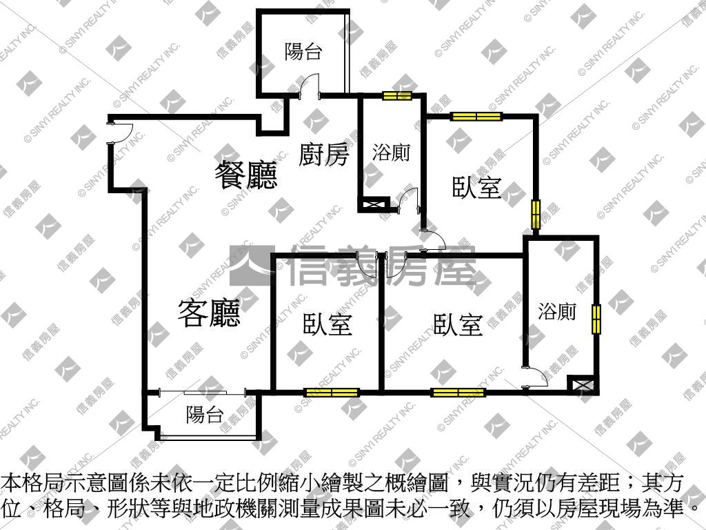 十四期雅正ＹＯＵＮＧ三房房屋室內格局與周邊環境