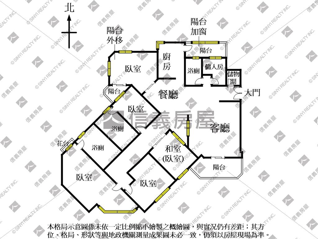 樹海景觀仁愛百吉豪邸房屋室內格局與周邊環境