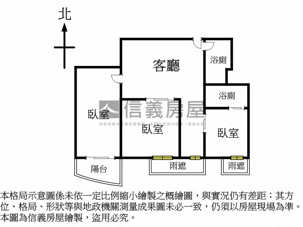 博愛香榭｜首選｜三房車位房屋室內格局與周邊環境