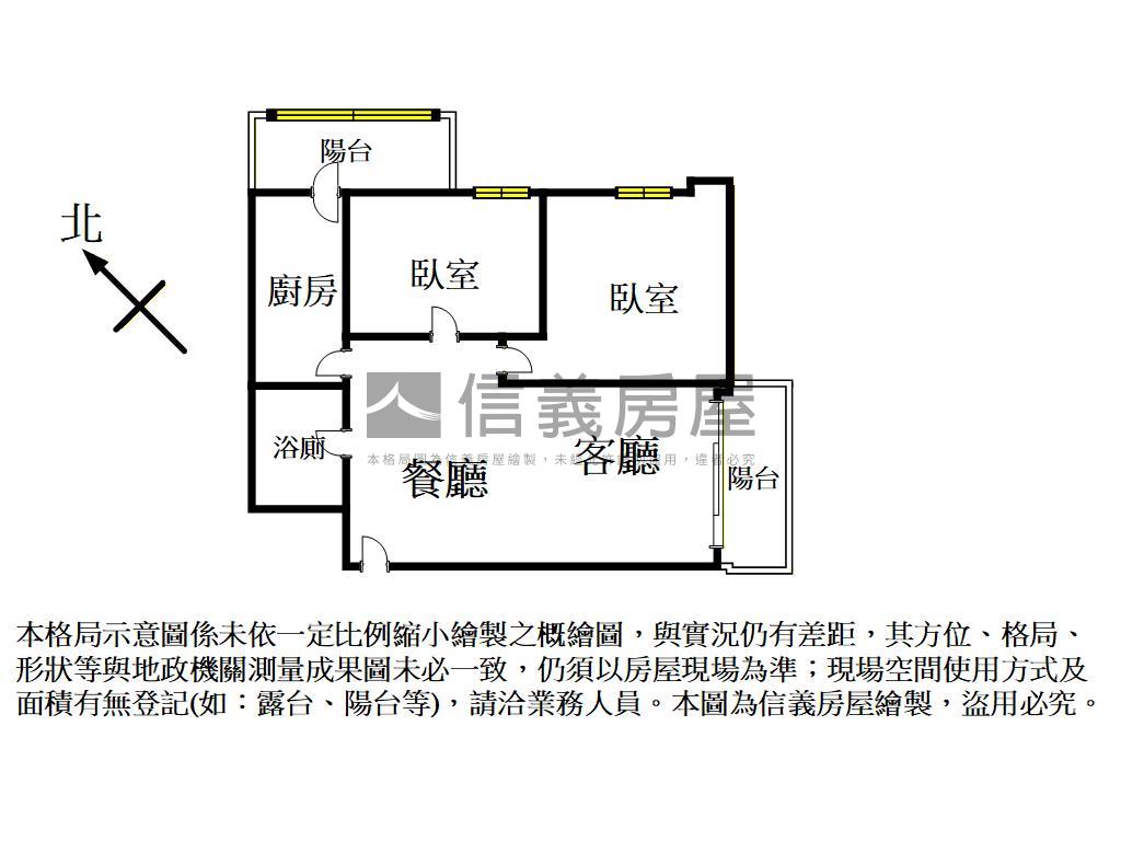 馬可邊間好採光兩房附車位房屋室內格局與周邊環境