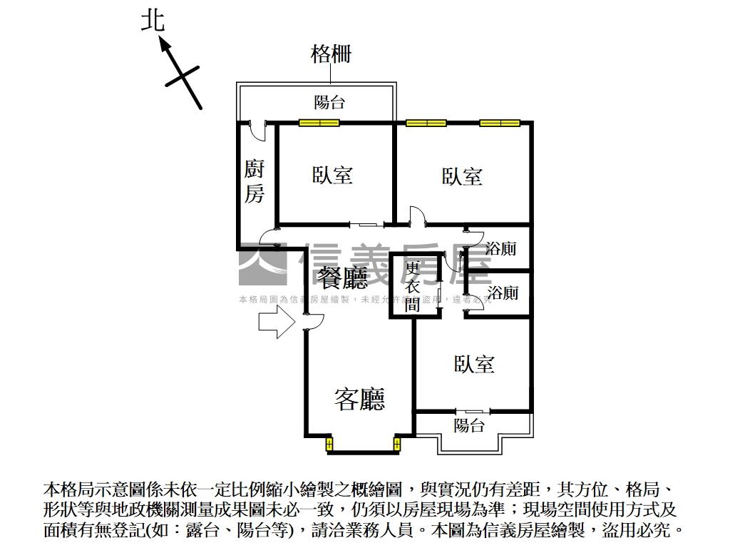 七期成功之門三房平車位房屋室內格局與周邊環境