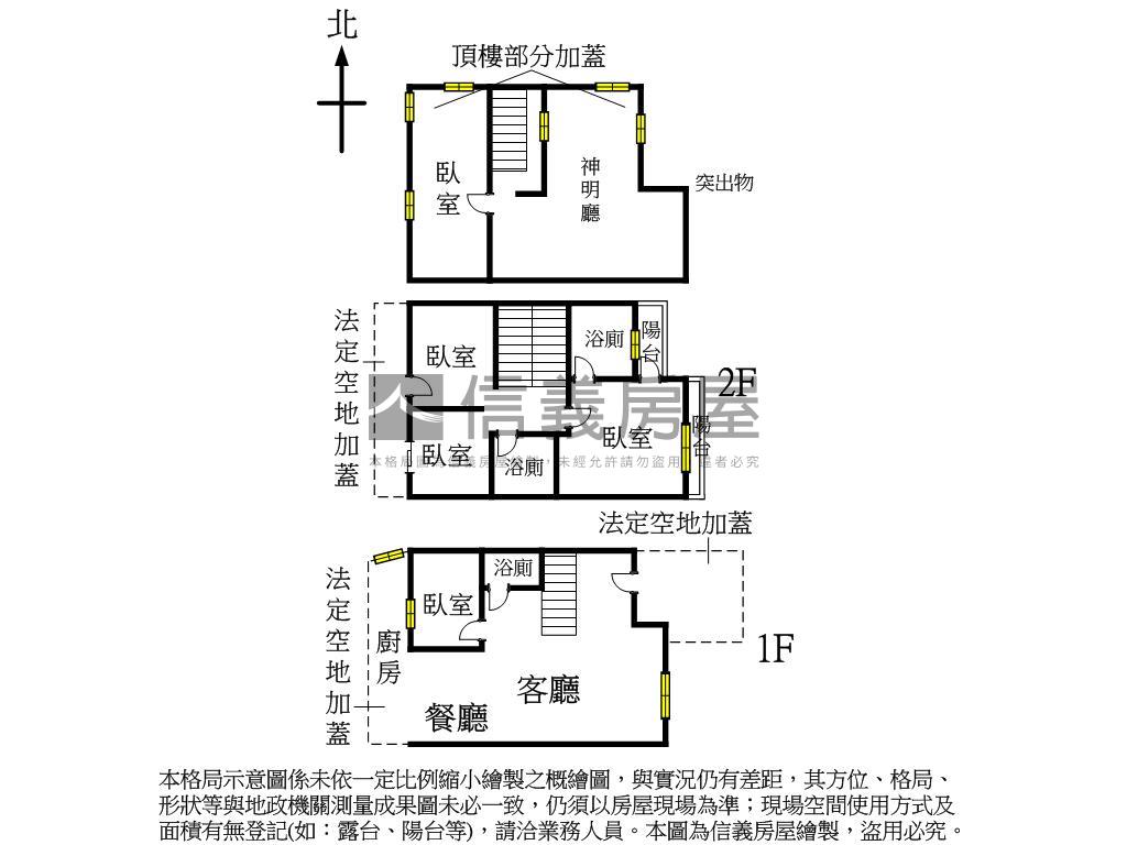 大明路傳世大地坪透天房屋室內格局與周邊環境
