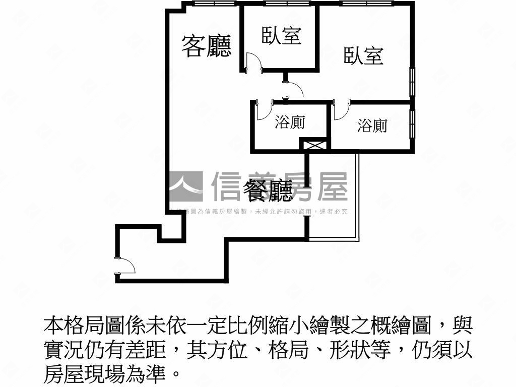 藏美表參道景觀２房平車房屋室內格局與周邊環境