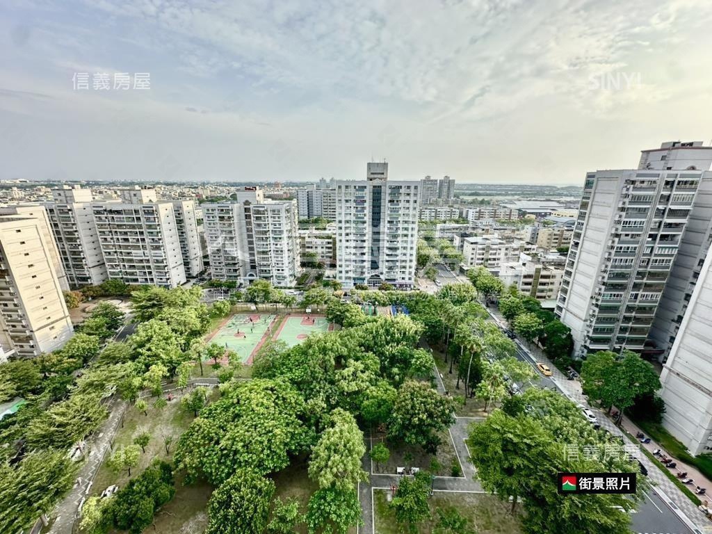 誠品公園第一排邊間三房邸房屋室內格局與周邊環境