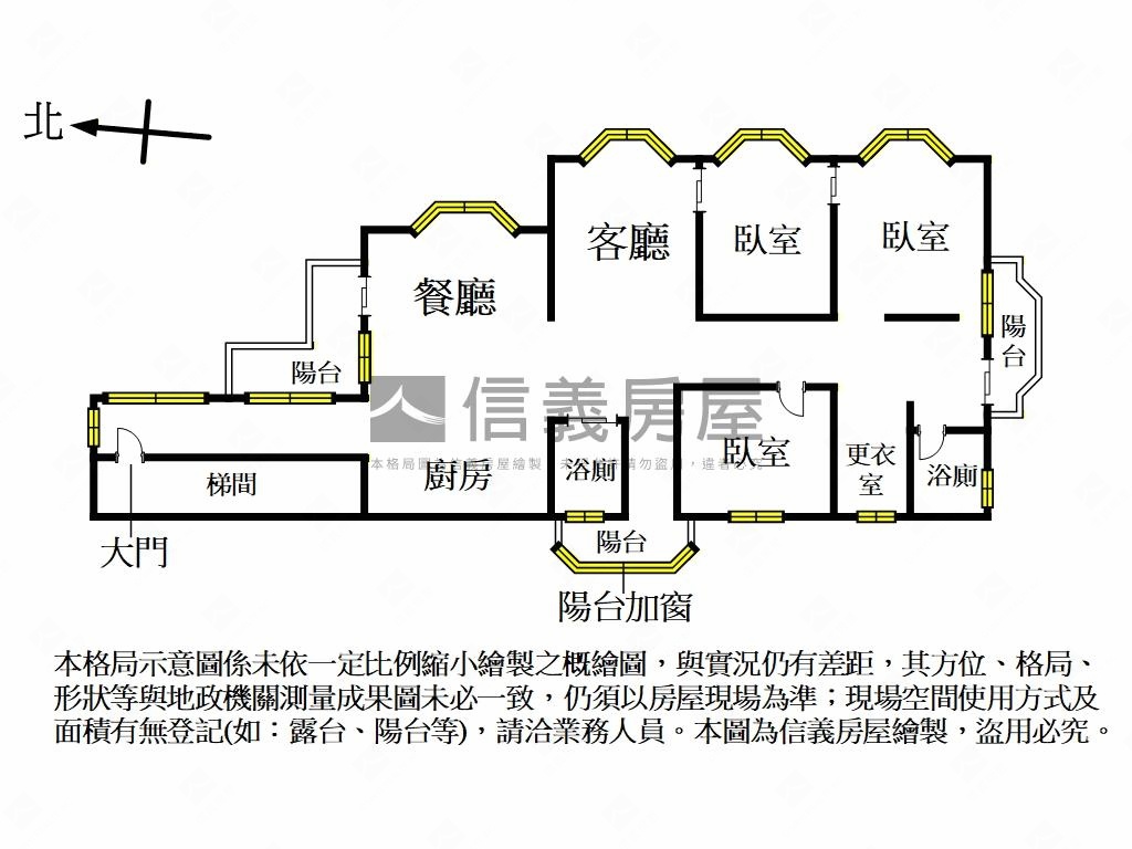 瓏山琳一層一戶美廈房屋室內格局與周邊環境