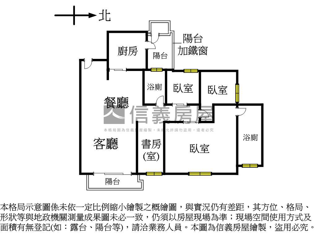 榮總高樓層景觀雙Ｂ１平車房屋室內格局與周邊環境