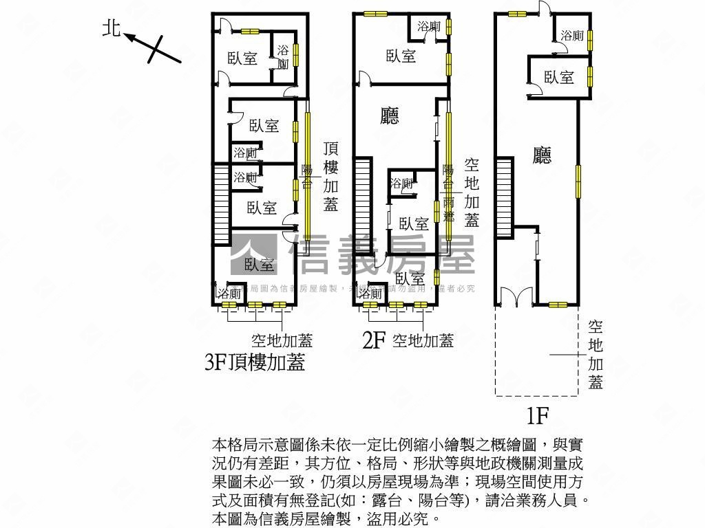 市府大地坪收租透天房屋室內格局與周邊環境