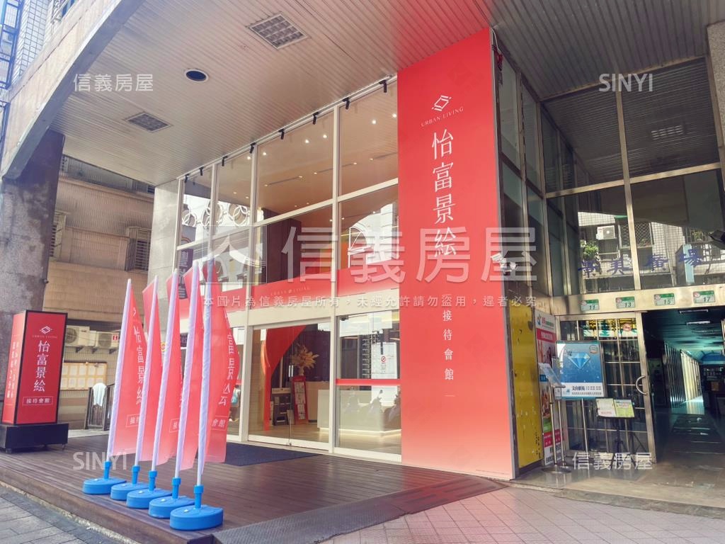 ［景美廣場］黃金挑高店面房屋室內格局與周邊環境