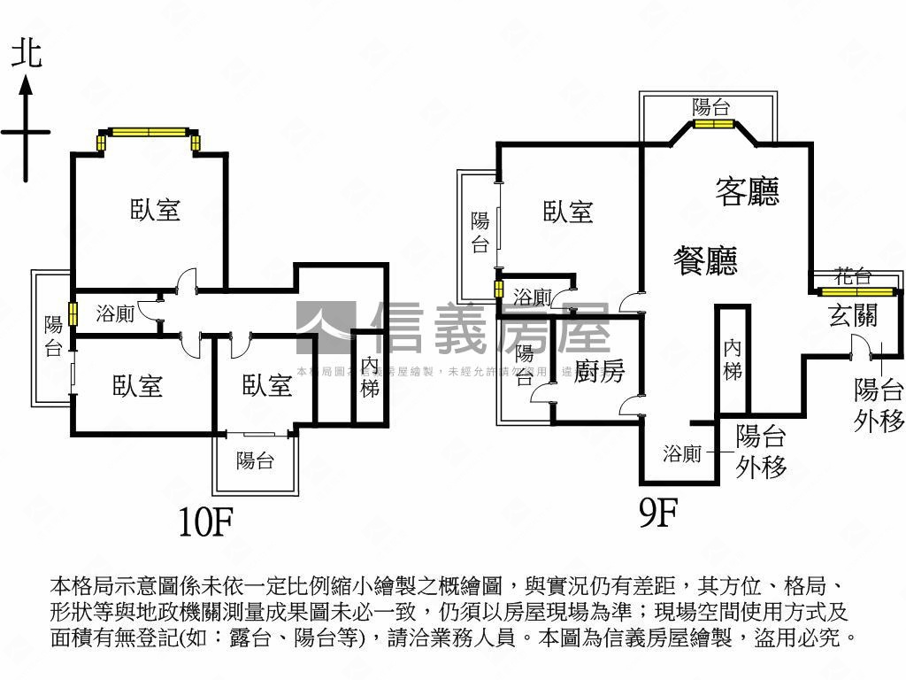 稀有樓中樓電梯大空間房屋室內格局與周邊環境