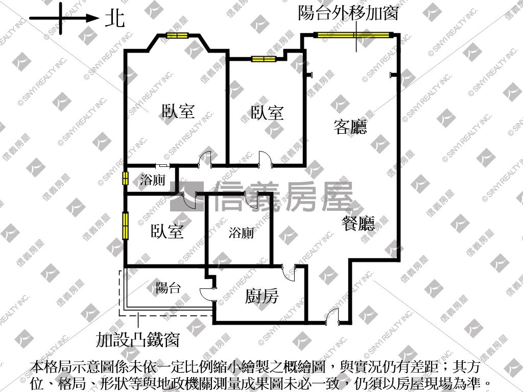 【稀有】台北大城三房房屋室內格局與周邊環境