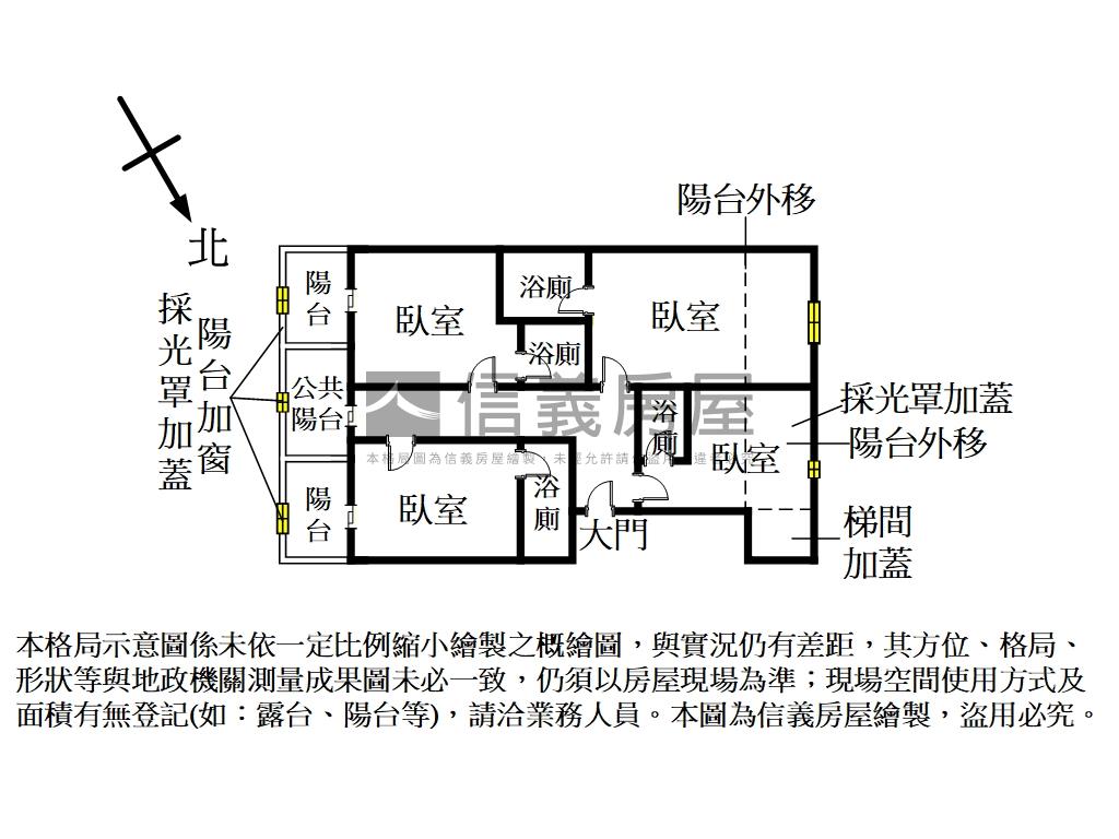 近清大收租四套房房屋室內格局與周邊環境
