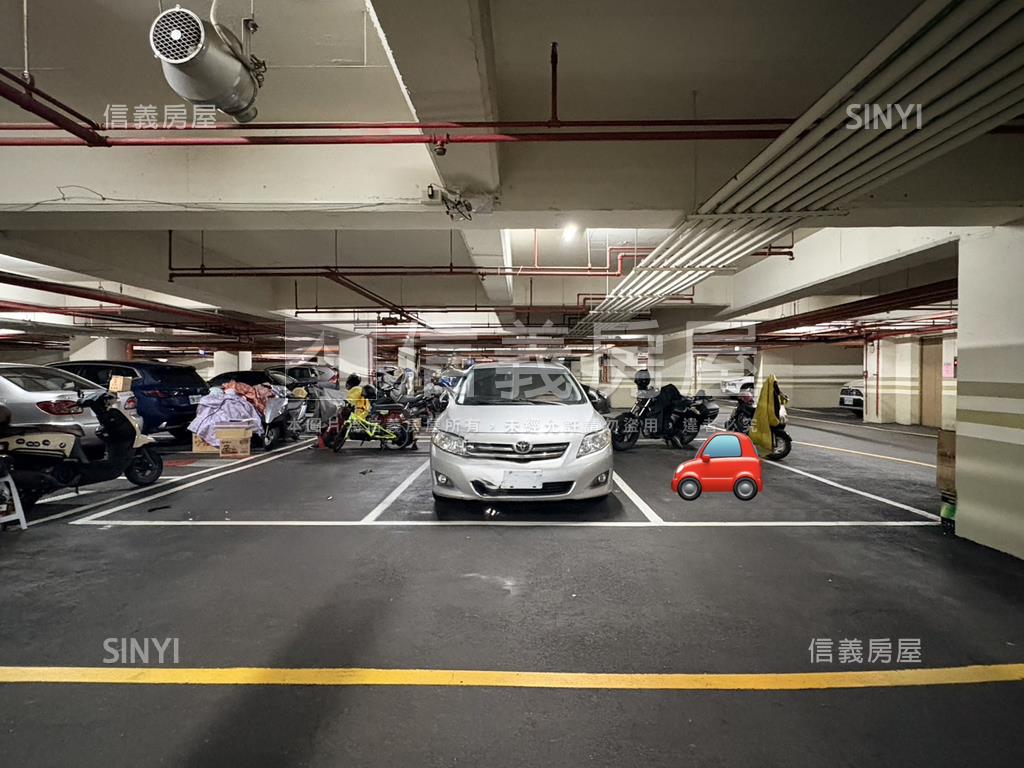 面中庭！麗池花園三房車位房屋室內格局與周邊環境