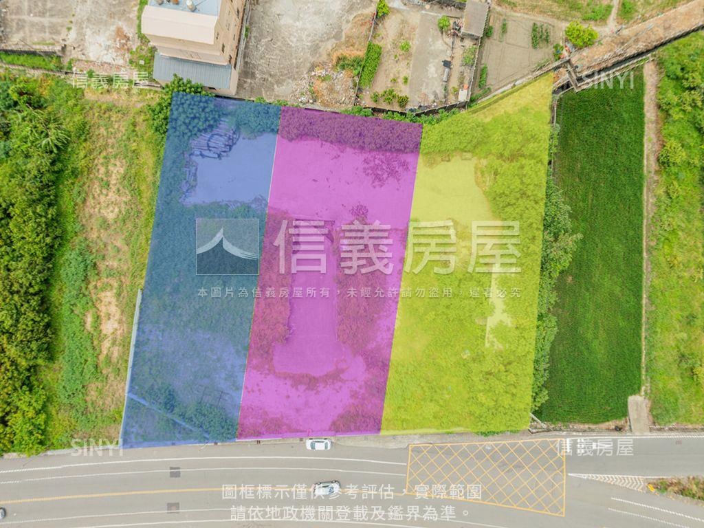 近龍德家商＊百坪臨路農地房屋室內格局與周邊環境