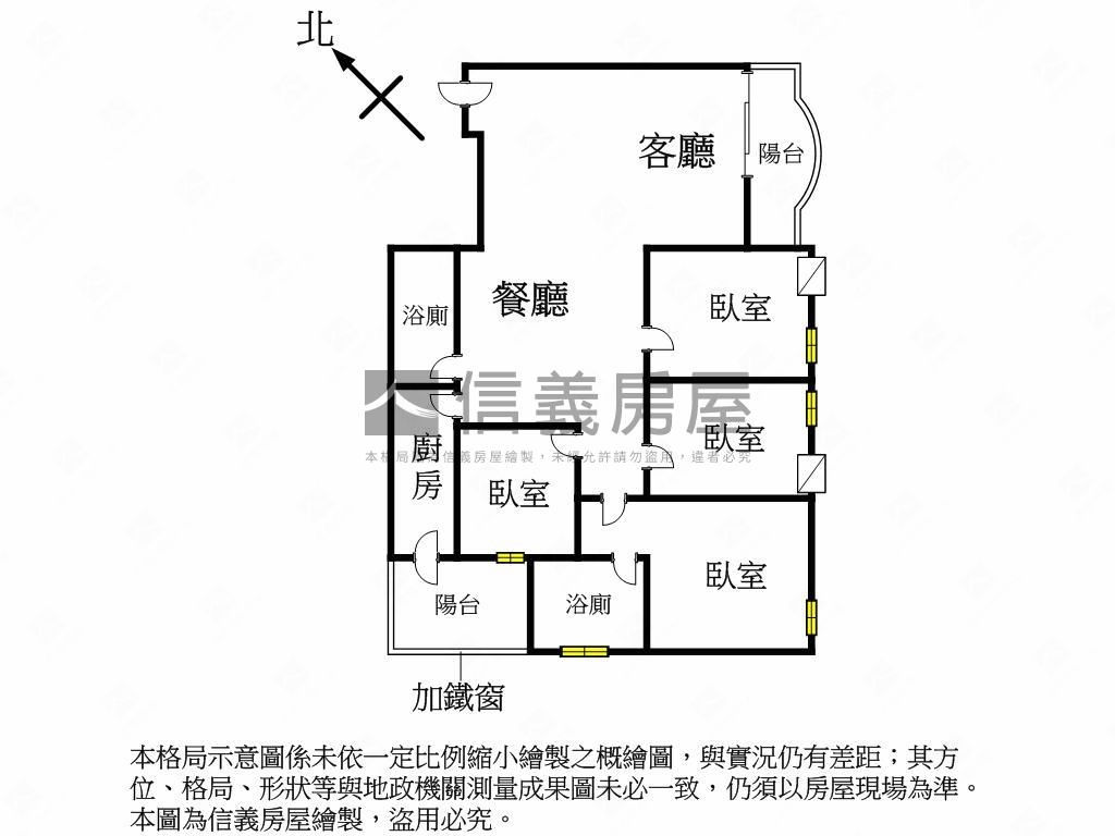 登峰２１高樓視野４房平車房屋室內格局與周邊環境