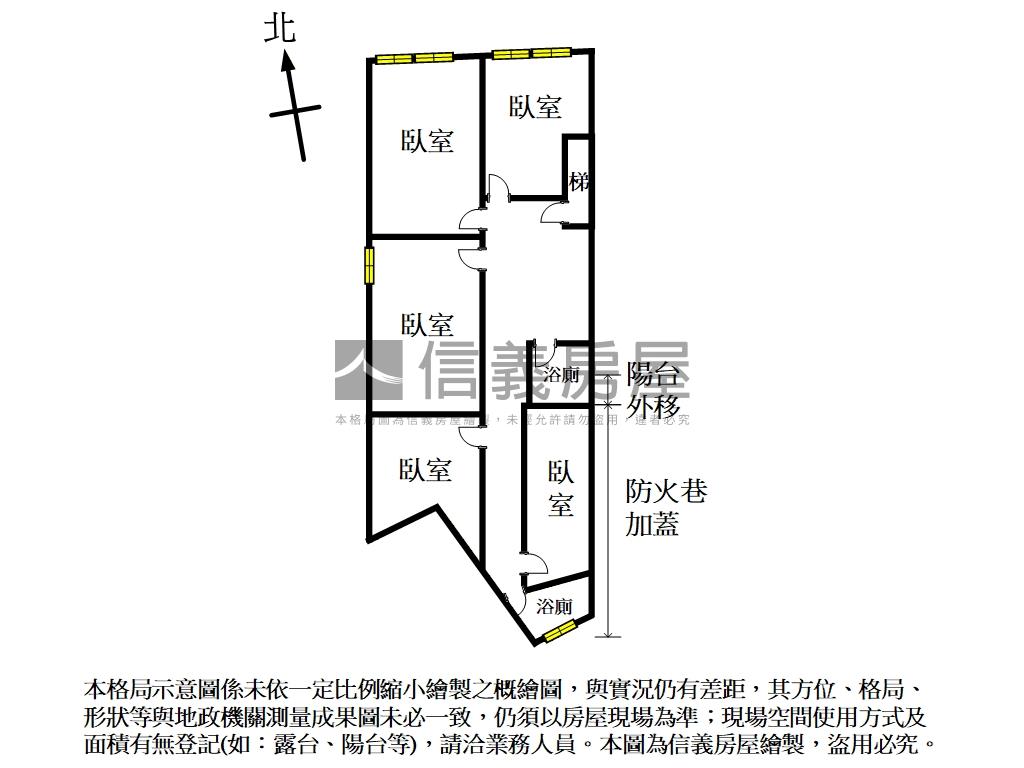 龍濱近捷運五房公寓房屋室內格局與周邊環境