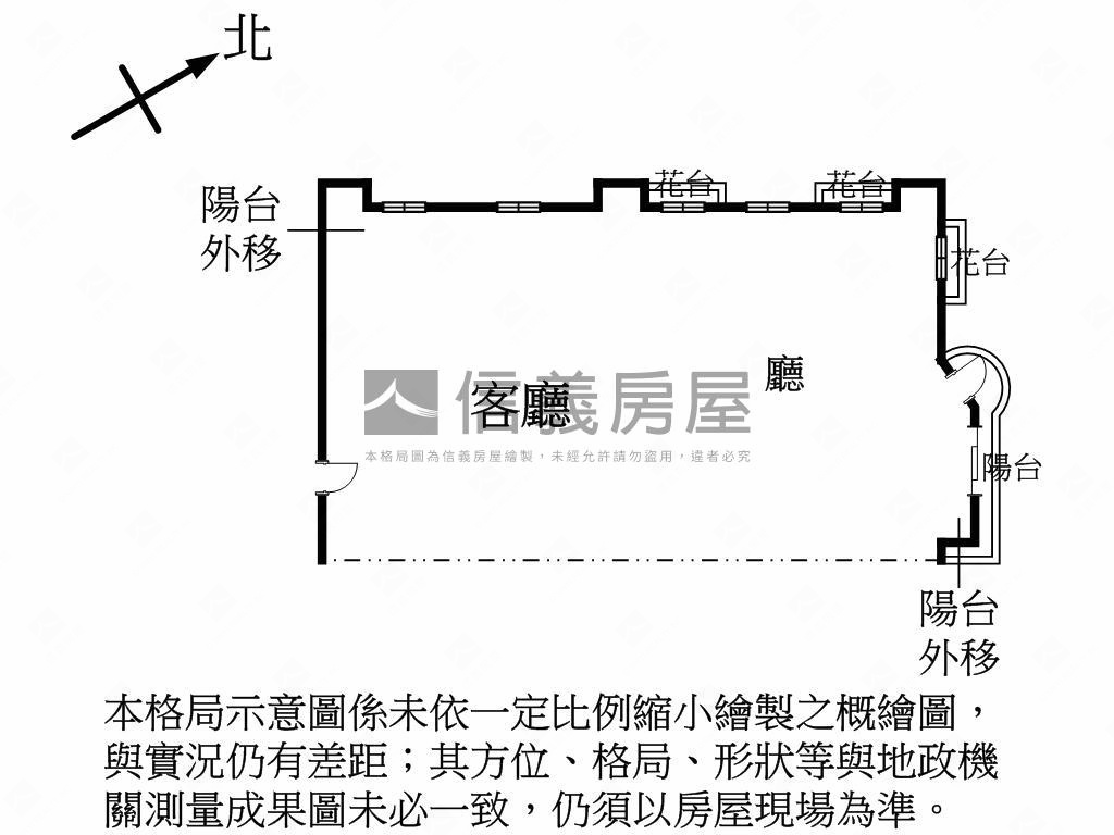 河岸景觀大廈房屋室內格局與周邊環境