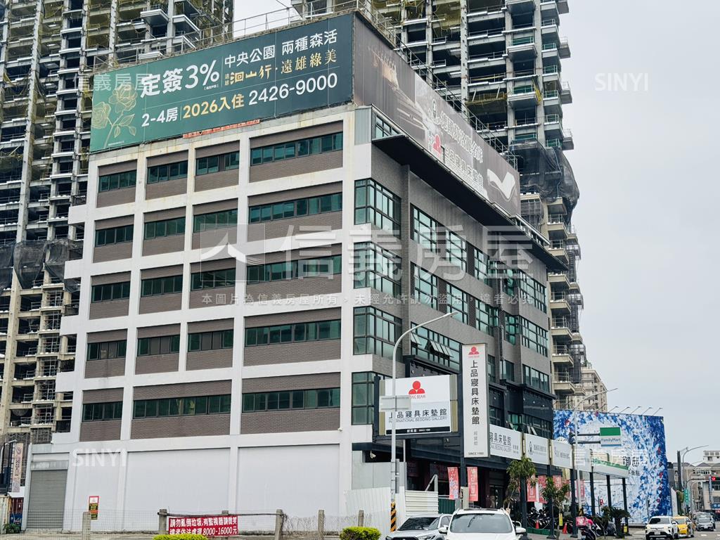 水湳整棟店辦總部房屋室內格局與周邊環境