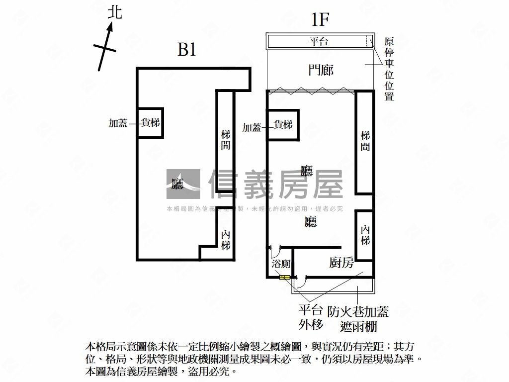 明亮大面寬質感店面房屋室內格局與周邊環境