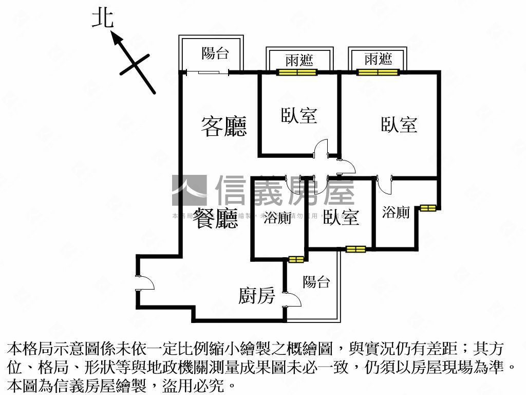 未來藍線元心璽苑三房平車房屋室內格局與周邊環境