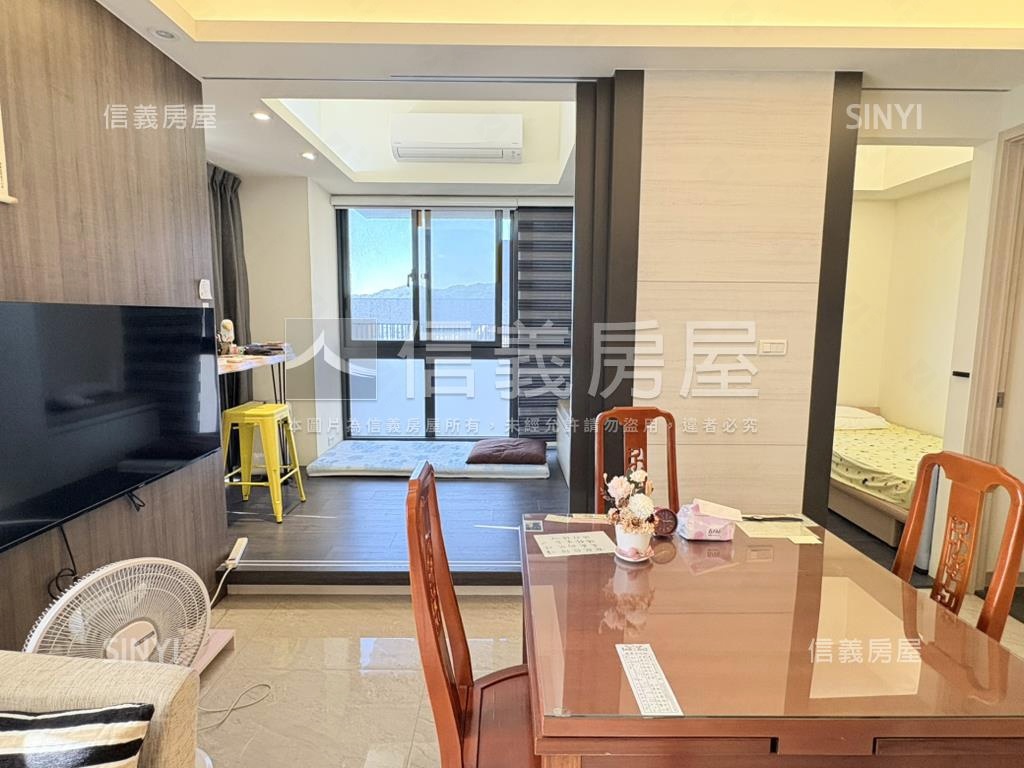 大學一號院景觀二房房屋室內格局與周邊環境