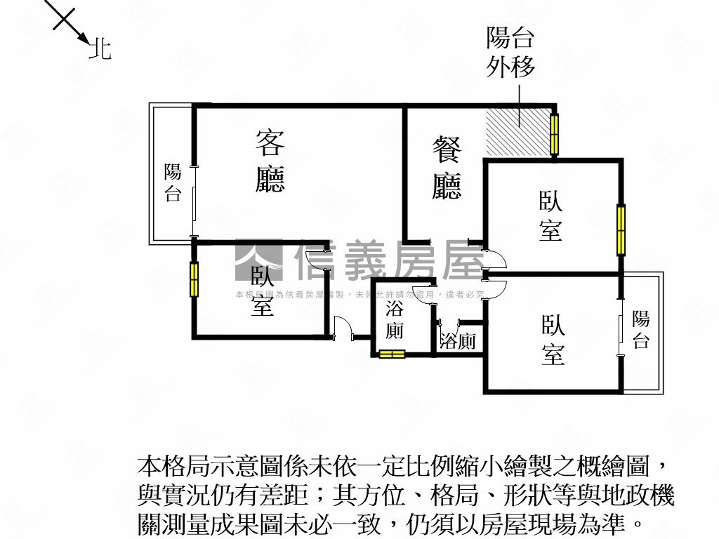 和順好棒棒收租三房房屋室內格局與周邊環境