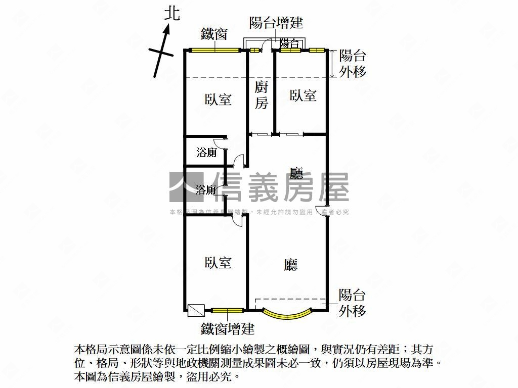 中央公園大三房停車無負擔房屋室內格局與周邊環境