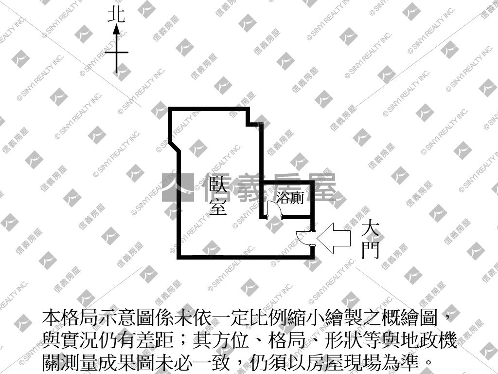 西門路延平大樓投資宅ＩＩ房屋室內格局與周邊環境