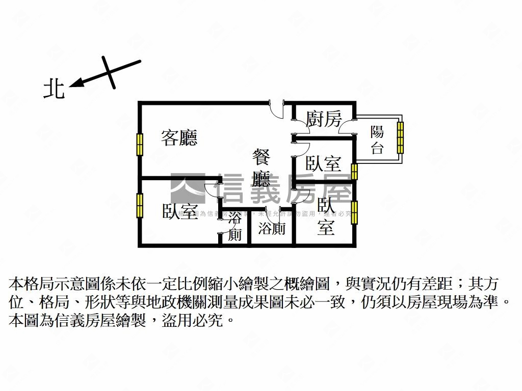 國賓景觀時尚三房附車位房屋室內格局與周邊環境