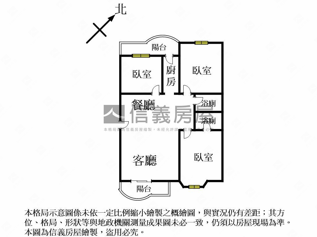 逢甲商圈面公園三房平車位房屋室內格局與周邊環境