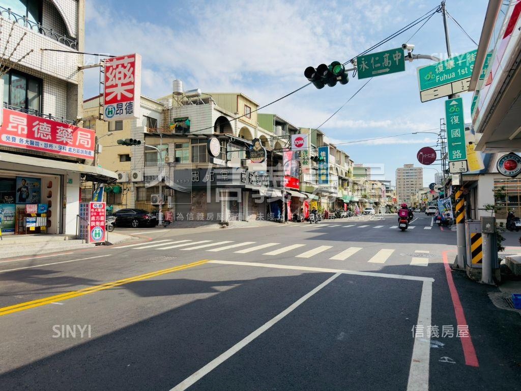 永康復國角窗置產金店面房屋室內格局與周邊環境