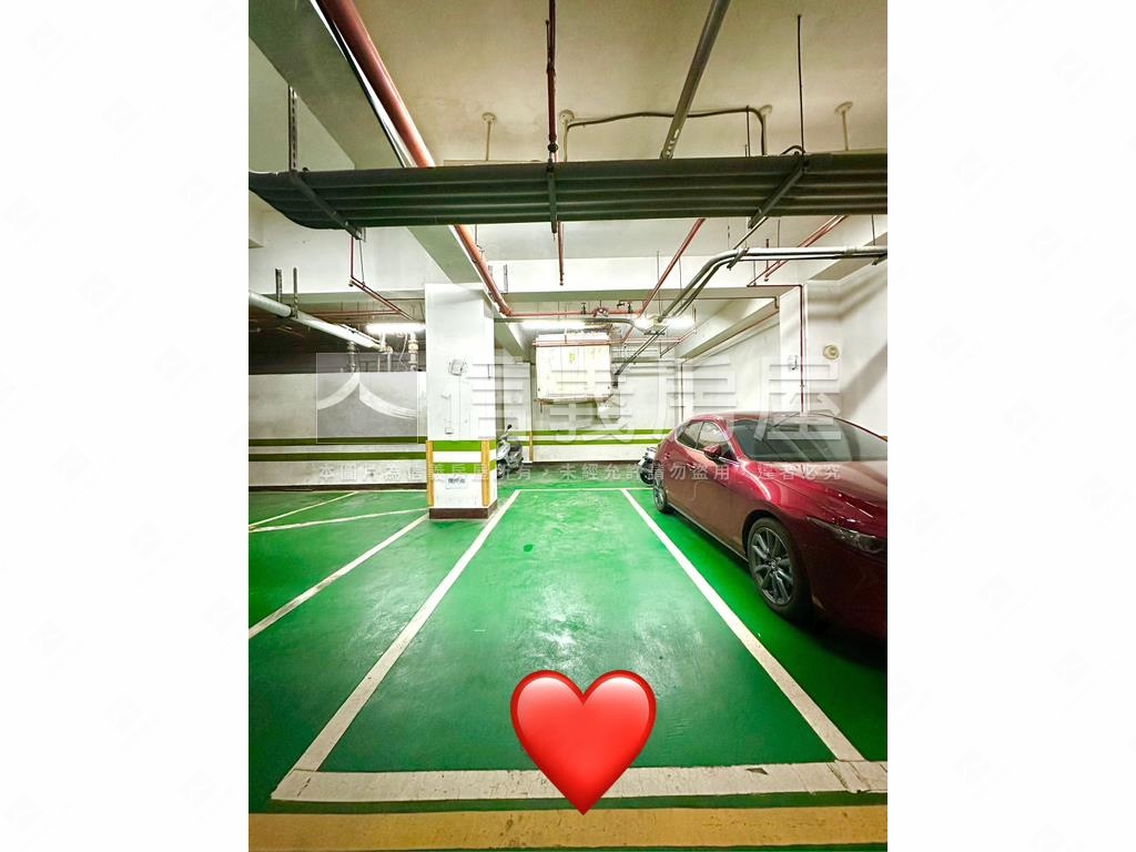 專任！僑愛國宅三房車位房屋室內格局與周邊環境