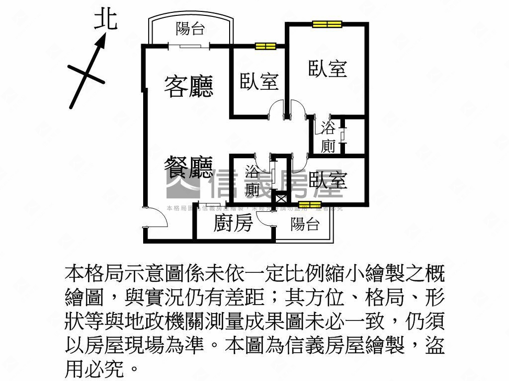 鼎藏大硯雅致三房車位房屋室內格局與周邊環境