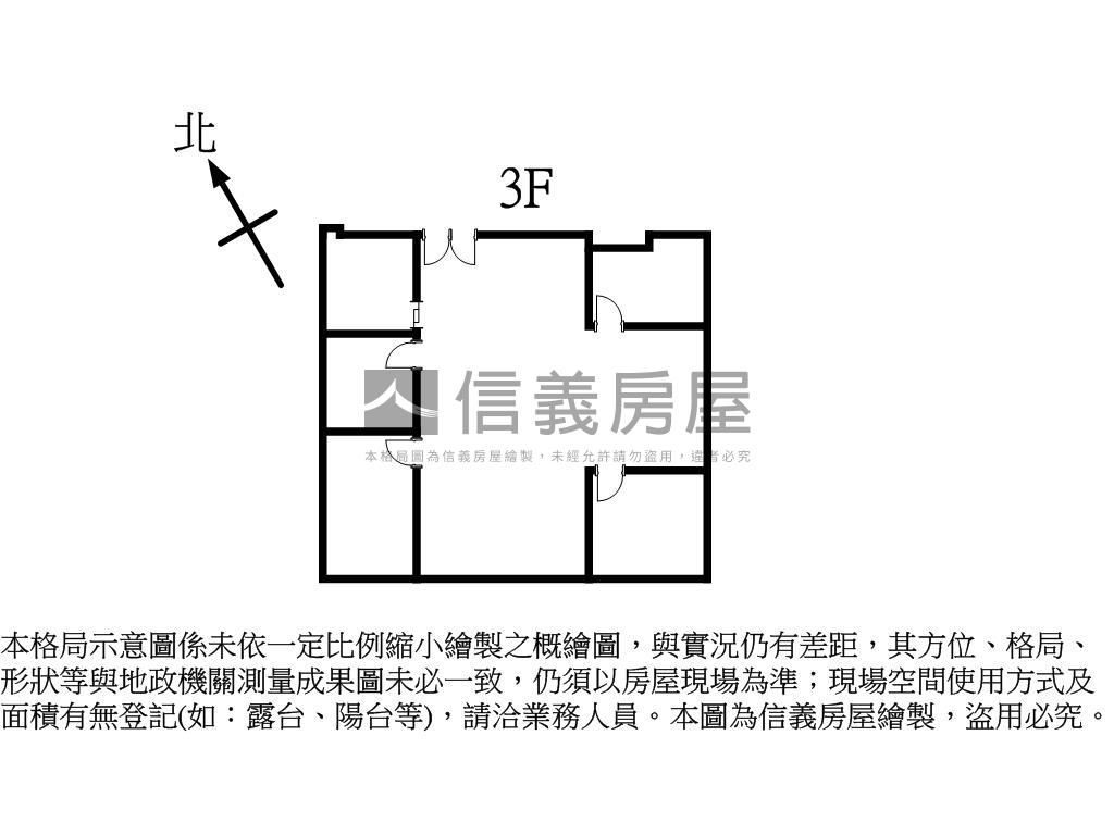 巴黎科技３ＦＡ戶房屋室內格局與周邊環境