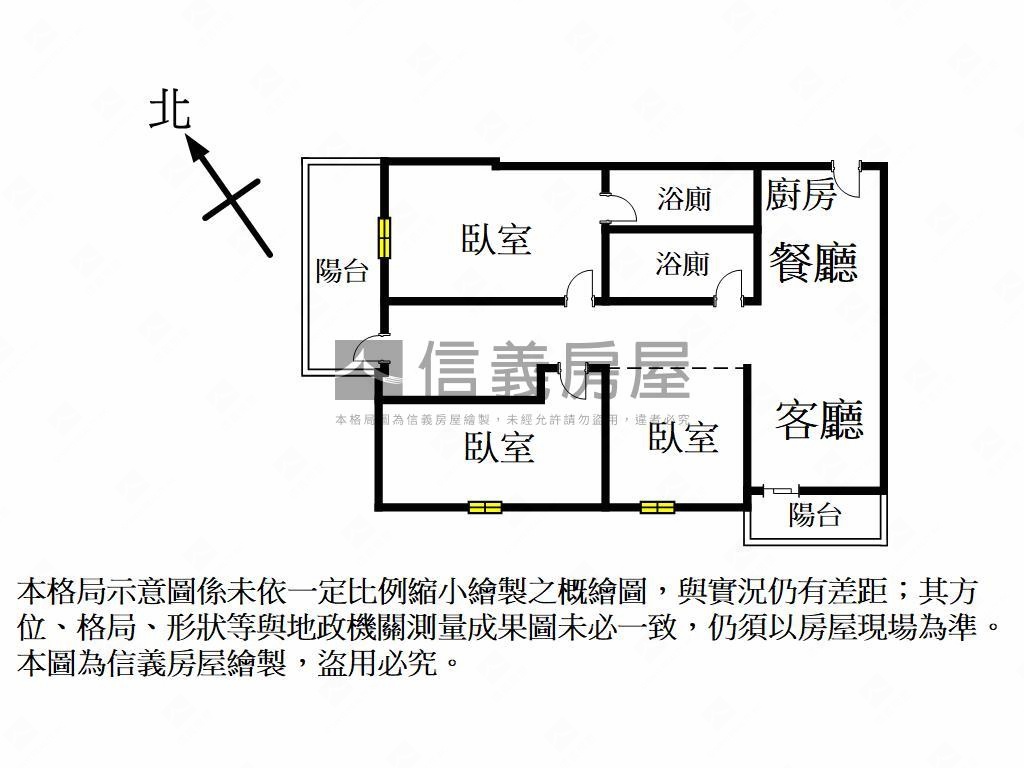 【巷梧桐】Ａ６三房平車Ｂ房屋室內格局與周邊環境