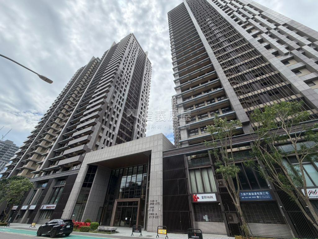 皇翔ＰＡＲＫ純住三房車位房屋室內格局與周邊環境